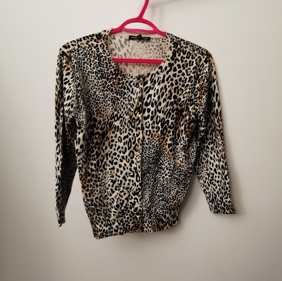 Cheetah print shirt vest - Picture 2 of 8